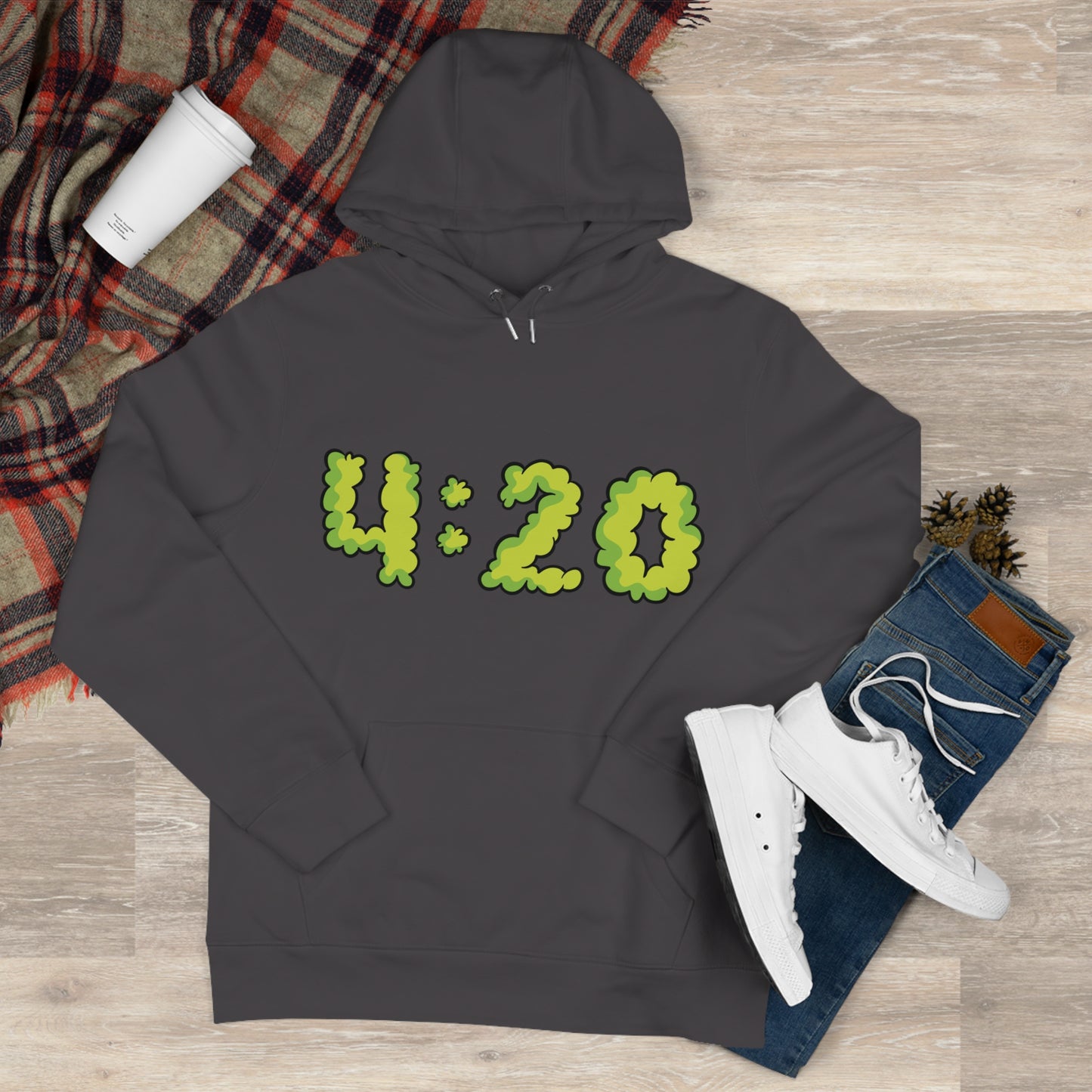 Hoodie — 4:20 "Smoke Weed Every Day" Graphic Hoodie