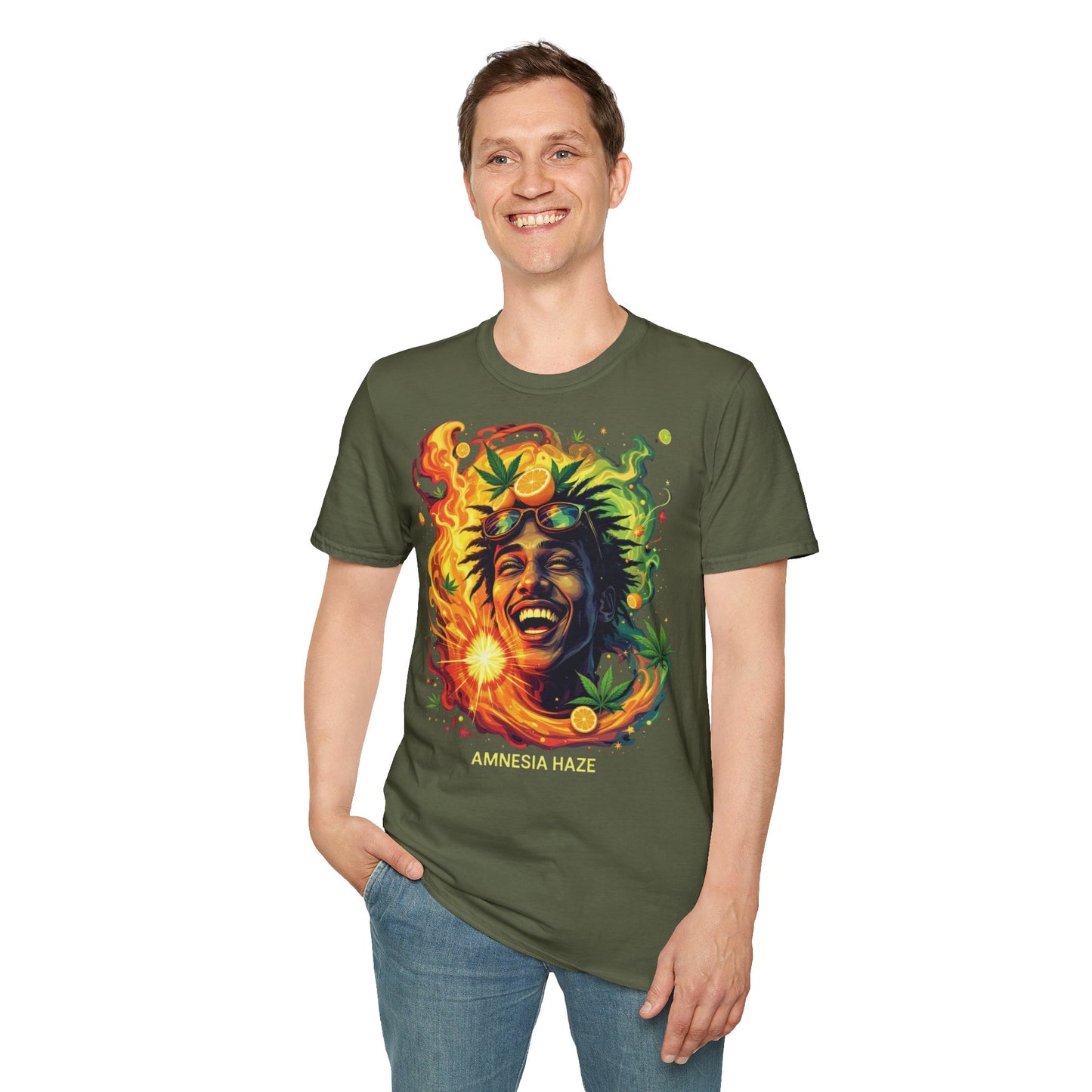 Amnesia Haze T-Shirt - 'Lifted Not Lost'  Graphic Tee