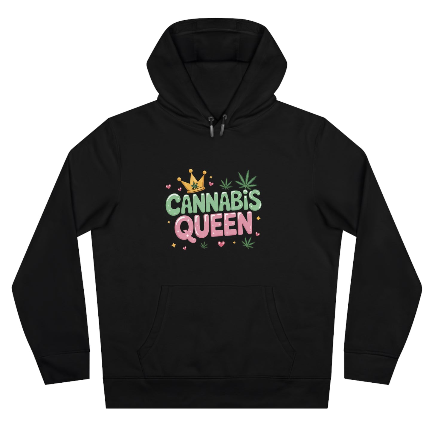 420 Queen Hoodie — 'I Like Big Blunts and I Cannot Lie' Graphic Pullover