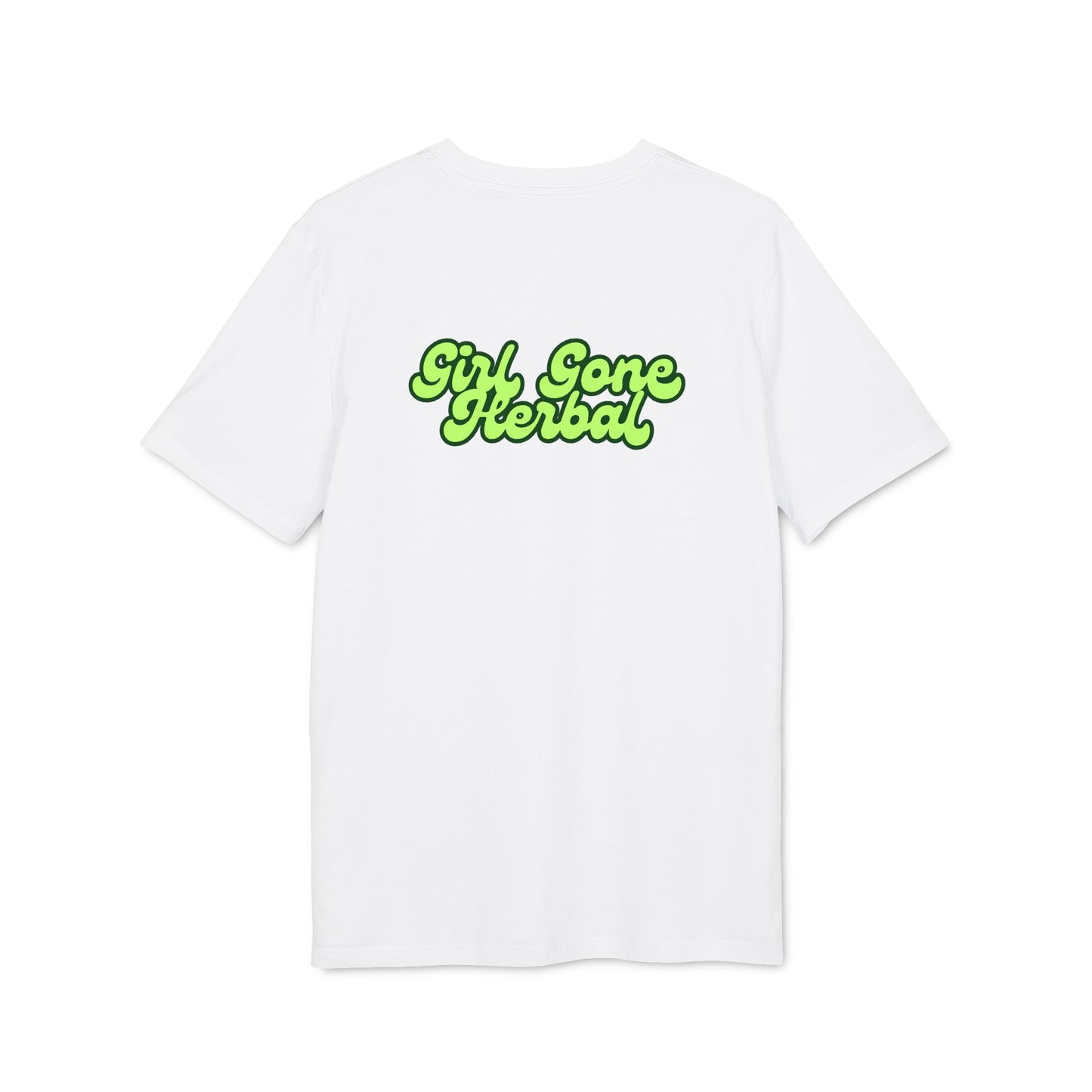 Herbal Vibes T-Shirt — "Girl Gone Herbal" Green Goddess Graphic Tee