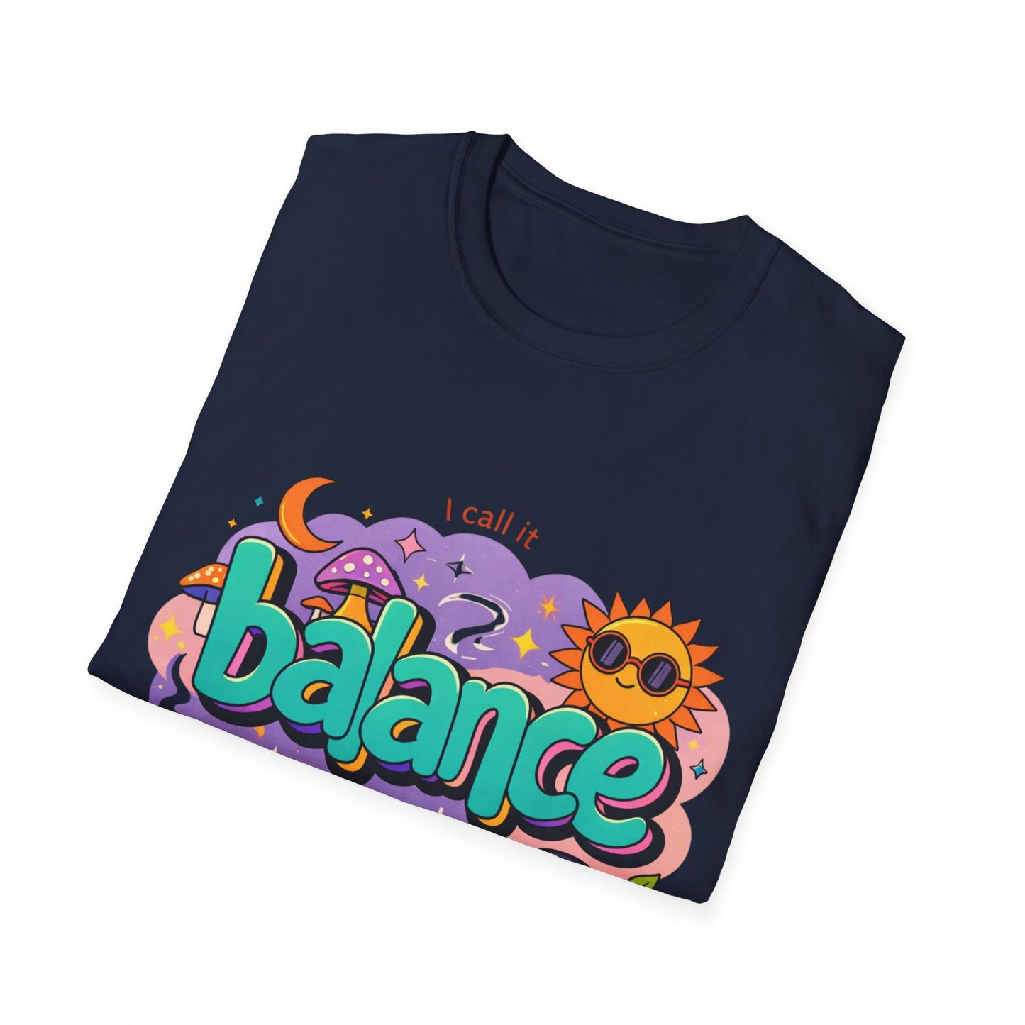 Balance Graphic T-Shirt — "It’s Self-Care Not Laziness" Relaxation Vibe