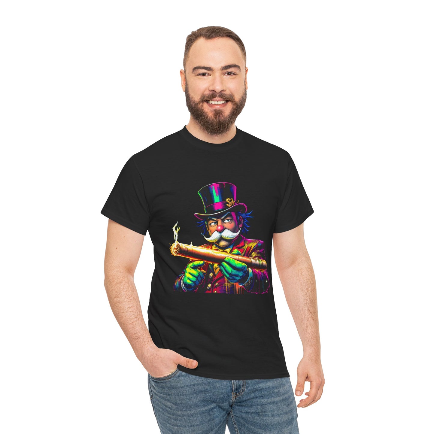 Creepy Carnival Nutcracker T-Shirt — Neon Vintage Toy Soldier Design