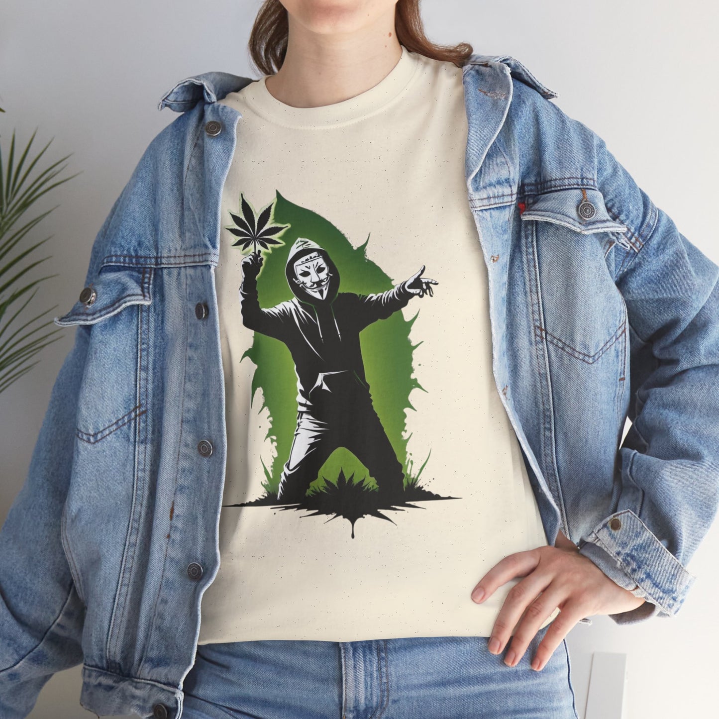 420 Graphic Tee — Green Stoner Horror T-Shirt