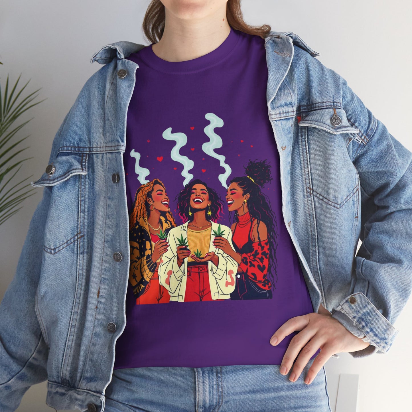 Sisterhood Vibes T-Shirt — Joyful Diverse Women Graphic Tee