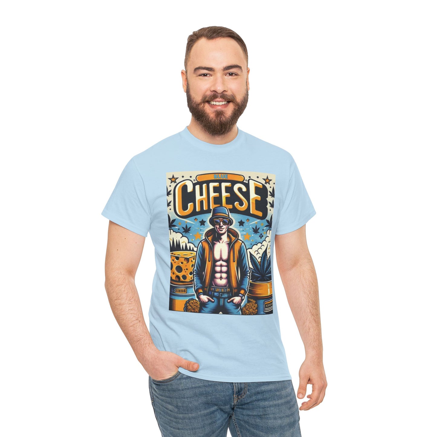 Cheese Strain Inspired Unisex Cotton Tee