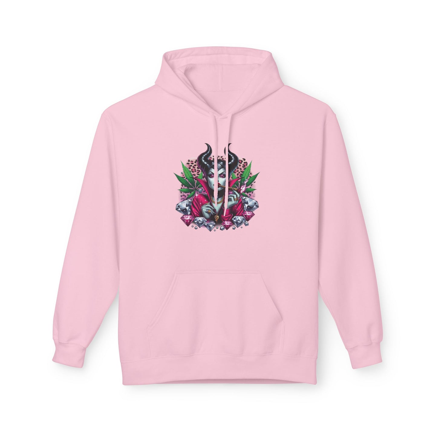 Floral Skull Hoodie – Goth Botanical Graphic Pullover