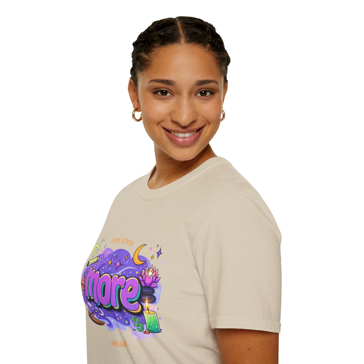 More Rituals Graphic T-Shirt — Whimsical Nighttime Mushroom Design