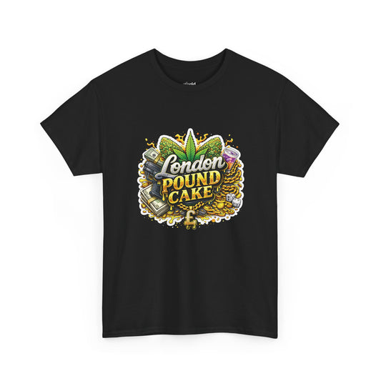 London Pound Cake T‑Shirt — Retro Urban Graphic Tee