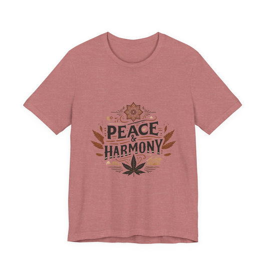 Peace & Harmony Jersey Short Sleeve Tee