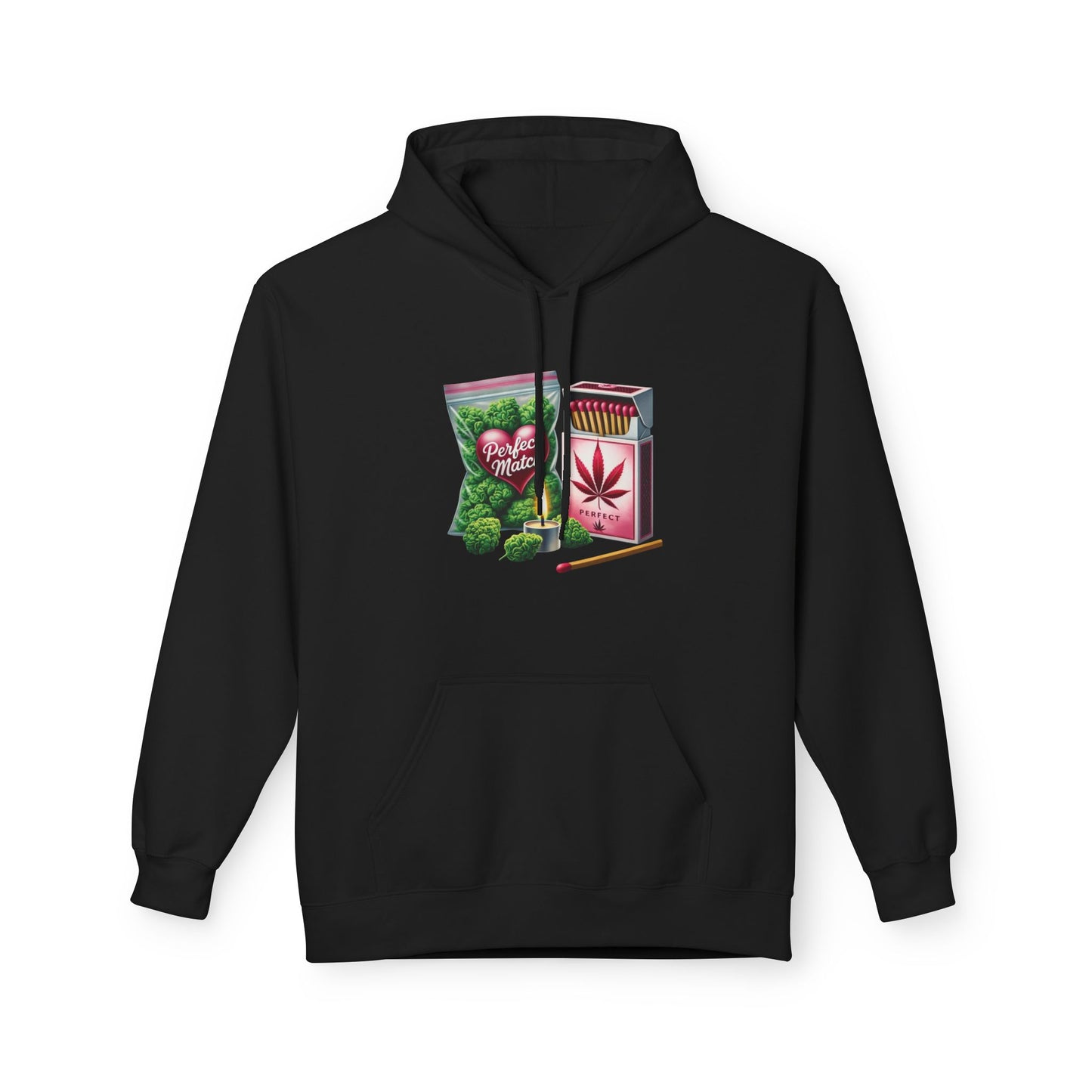 420 Heart Hoodie — Matchbox & Leaf Graphic Pullover