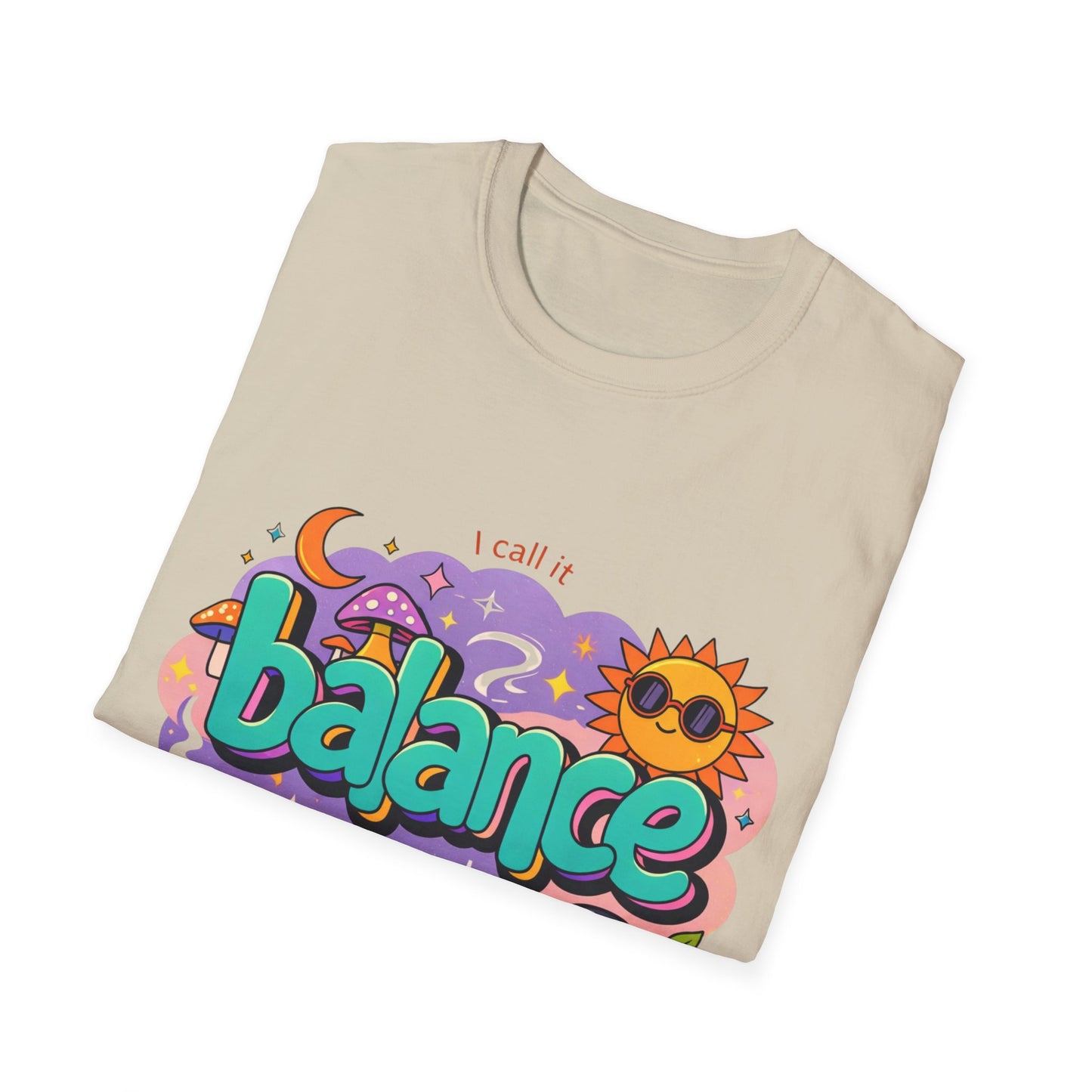 Balance Graphic T-Shirt — "It’s Self-Care Not Laziness" Relaxation Vibe