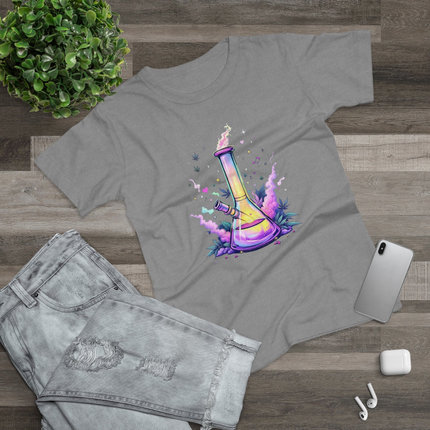 Magic Beaker T-Shirt — Colorful Psychedelic Science Tee
