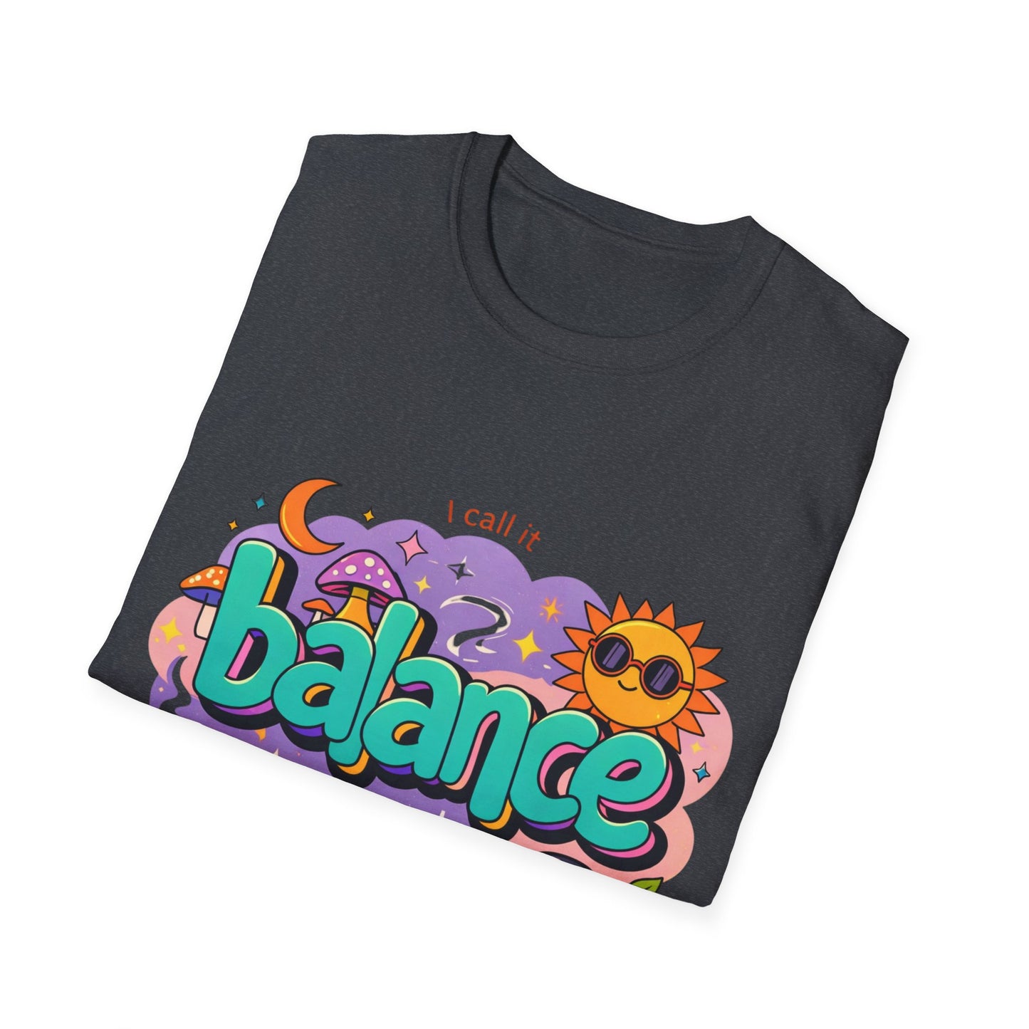 Balance Graphic T-Shirt — "It’s Self-Care Not Laziness" Relaxation Vibe
