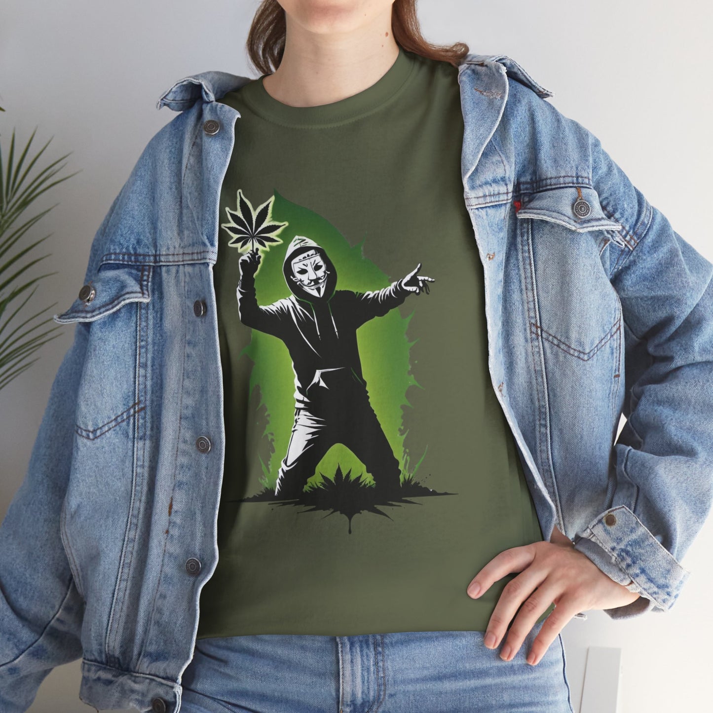420 Graphic Tee — Green Stoner Horror T-Shirt
