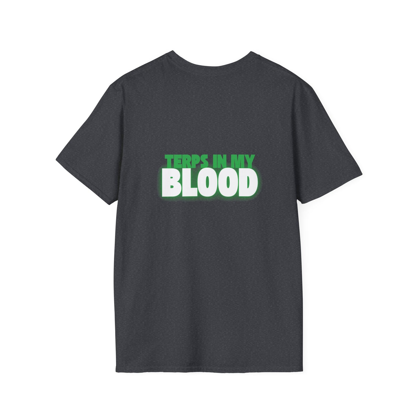 Terps In My Blood T-Shirt - Cute Nug Character Graphic Tee