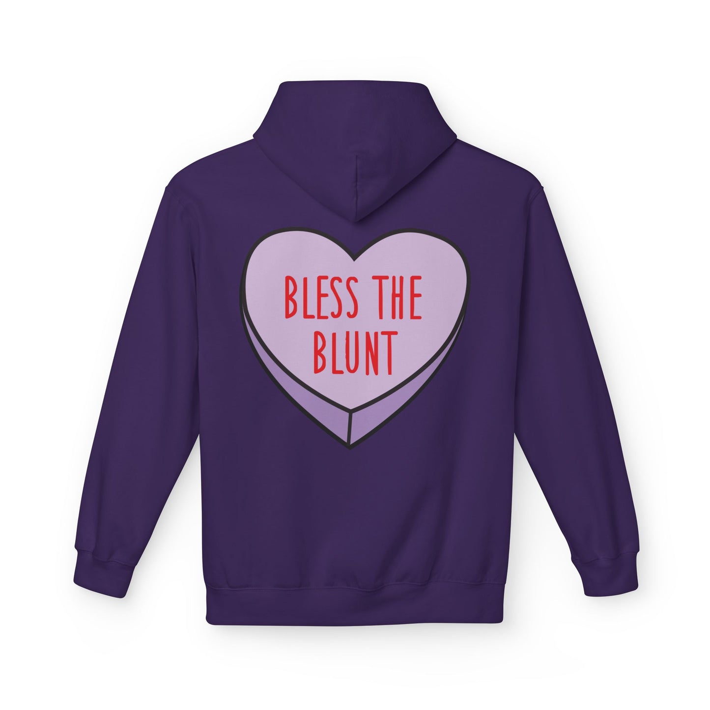 Plant Mom Hoodie — 'Bless the Blunt' Cozy Graphic Pullover
