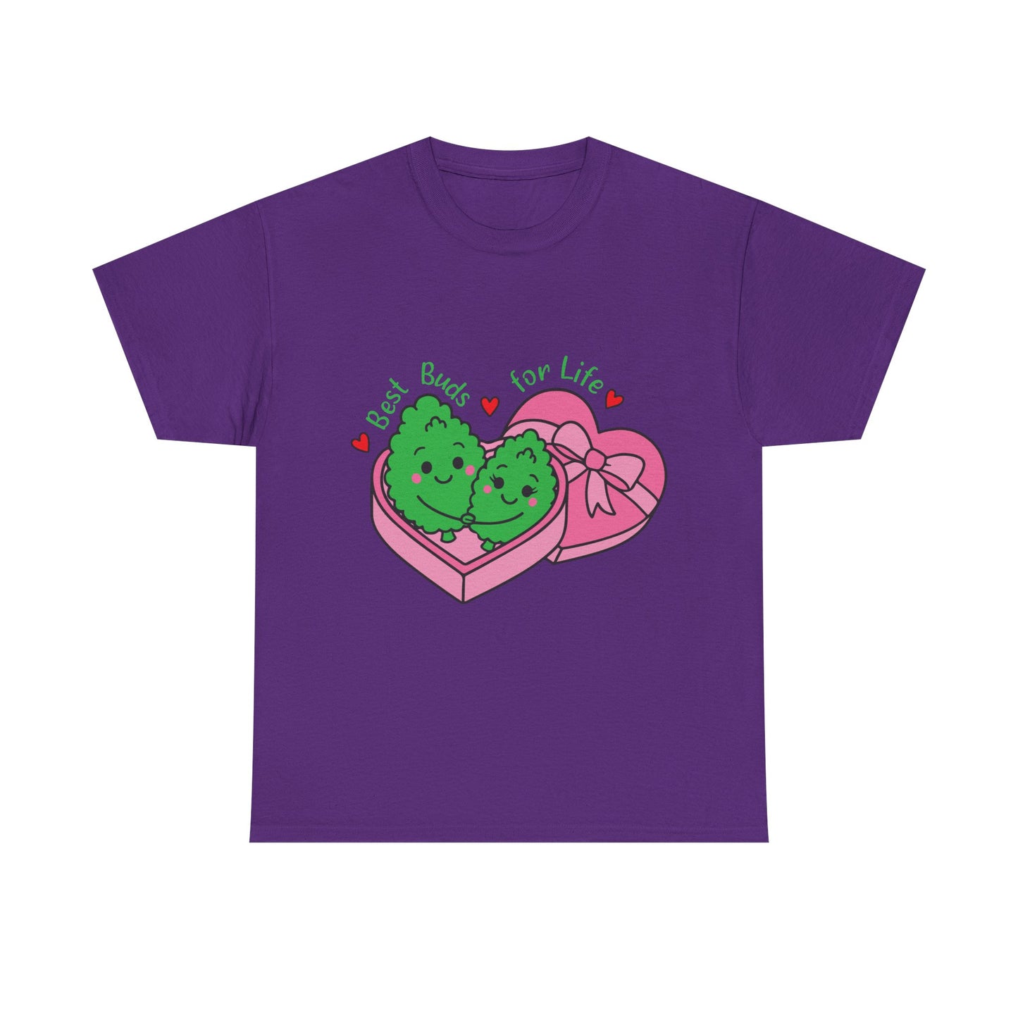 Friendship Heart Tee — “Best Buds for Life” Cute Plant Friends Valentine T‑Shirt