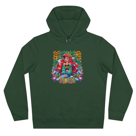 King Graphic Hoodie — 'Stoned and Boujee' Colorful Royal Queen Streetwear