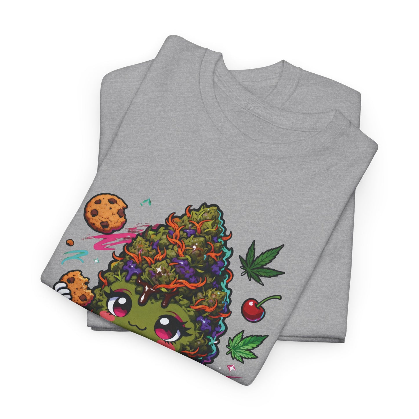 Girl Scout Cookies 420 Tee — Cute Bud Character Graphic T-Shirt