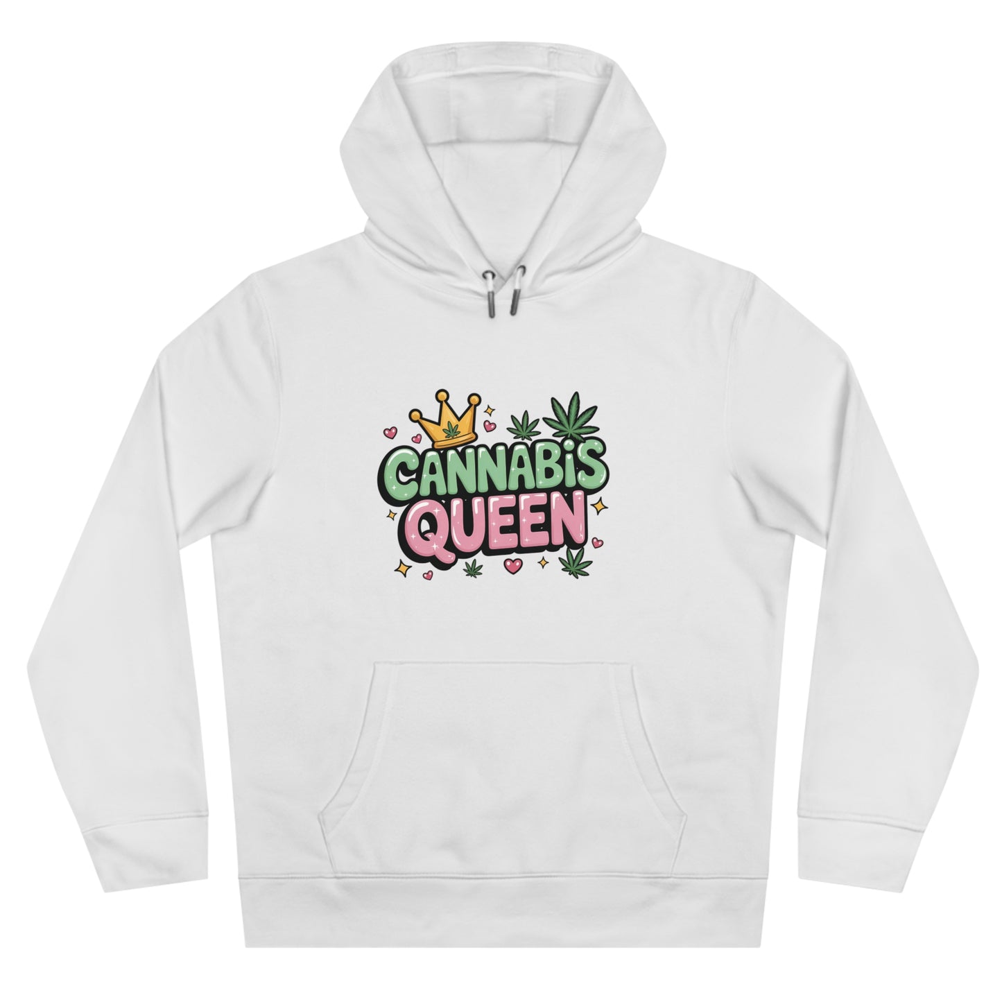 420 Queen Hoodie — 'I Like Big Blunts and I Cannot Lie' Graphic Pullover
