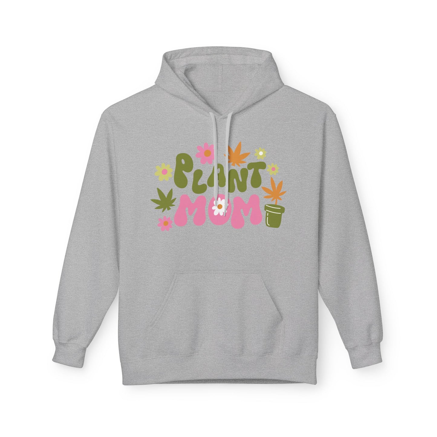 Plant Mom Hoodie — 'Bless the Blunt' Cozy Graphic Pullover