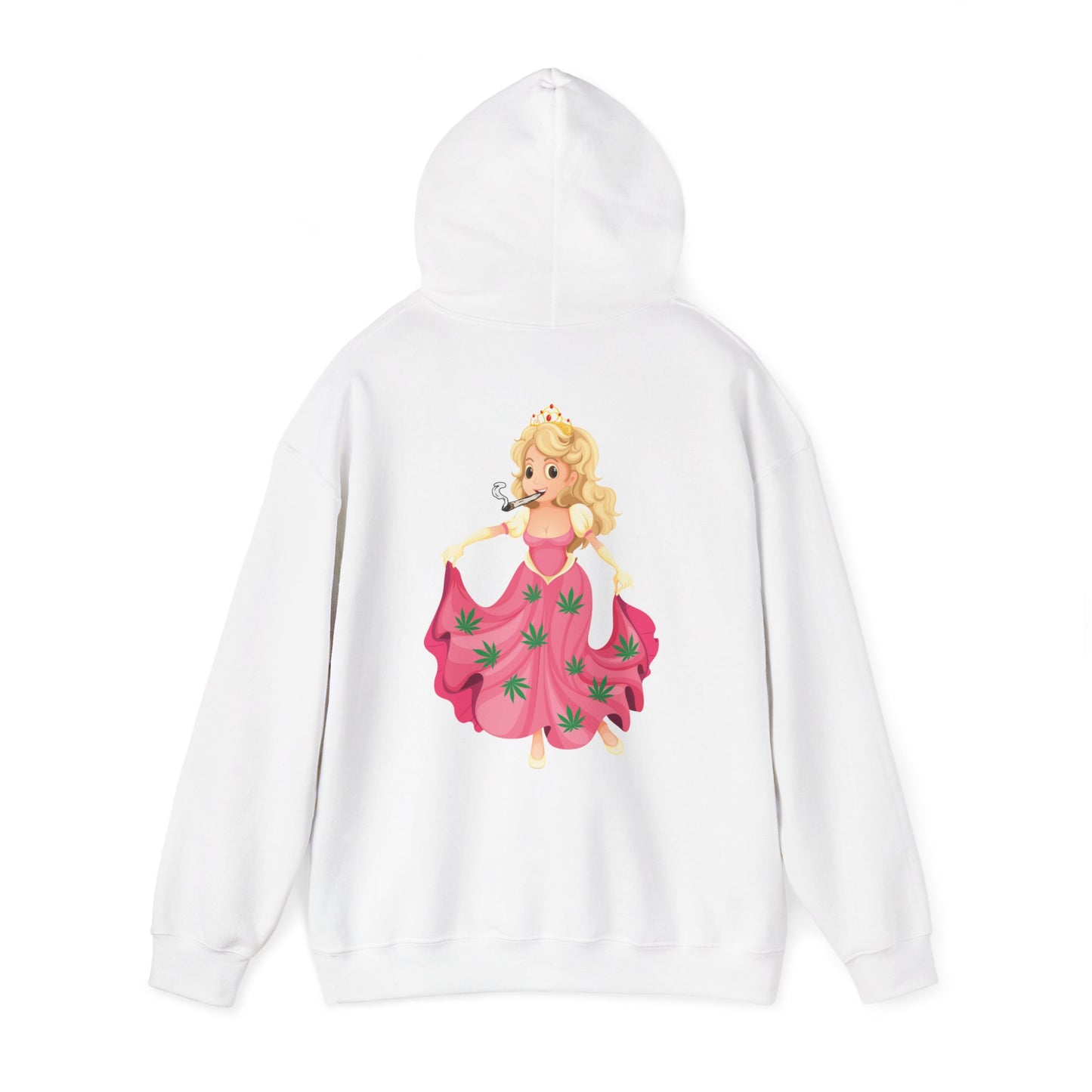 Unisex Heavy Blend Hooded Sweatshirt Princess Pink Design, Puff Princess, Gift for Her
