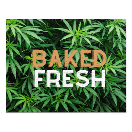 Weed Baked Fresh Jigsaw Puzzle (30, 110, 252, 500,1000-Piece)