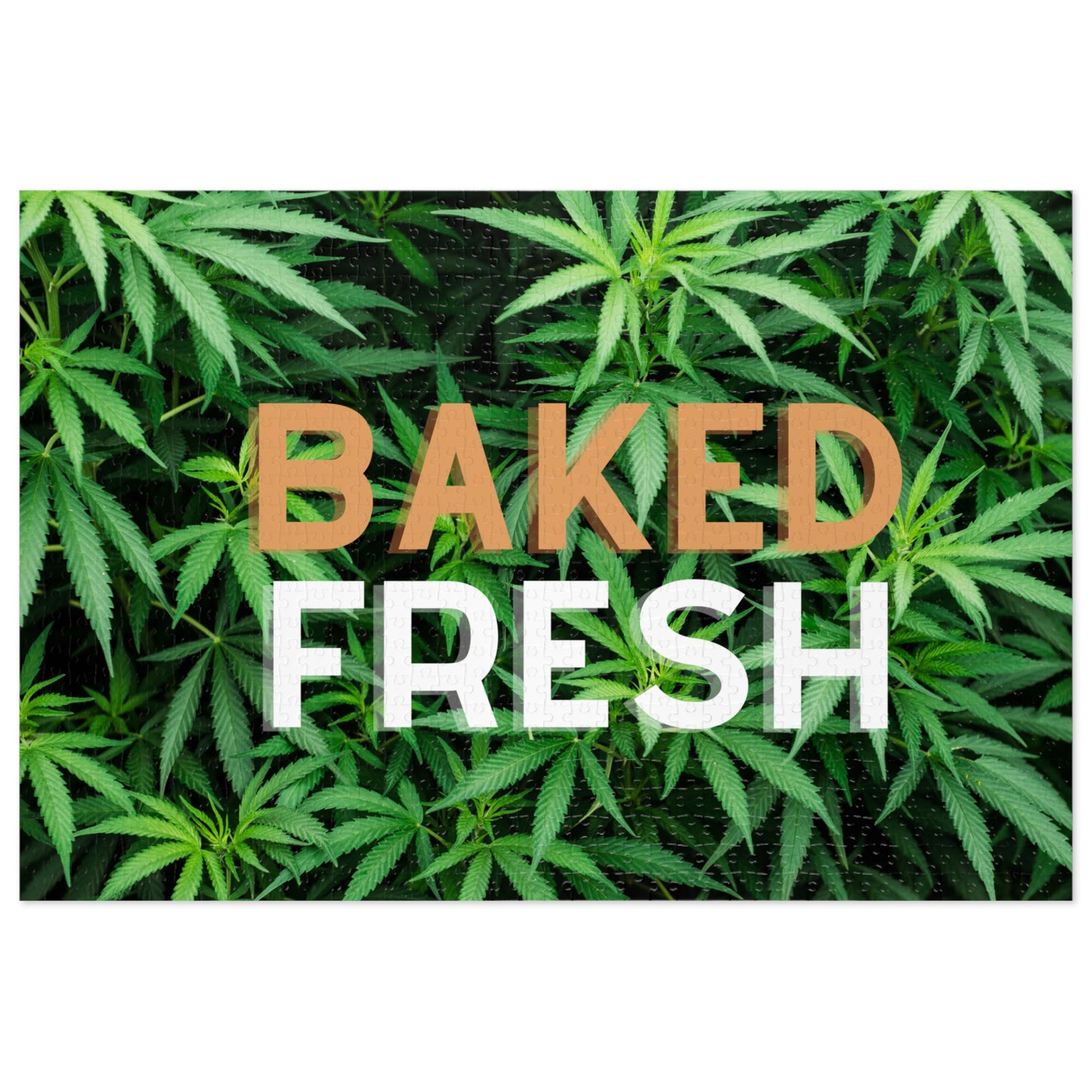 Weed Baked Fresh Jigsaw Puzzle (30, 110, 252, 500,1000-Piece)