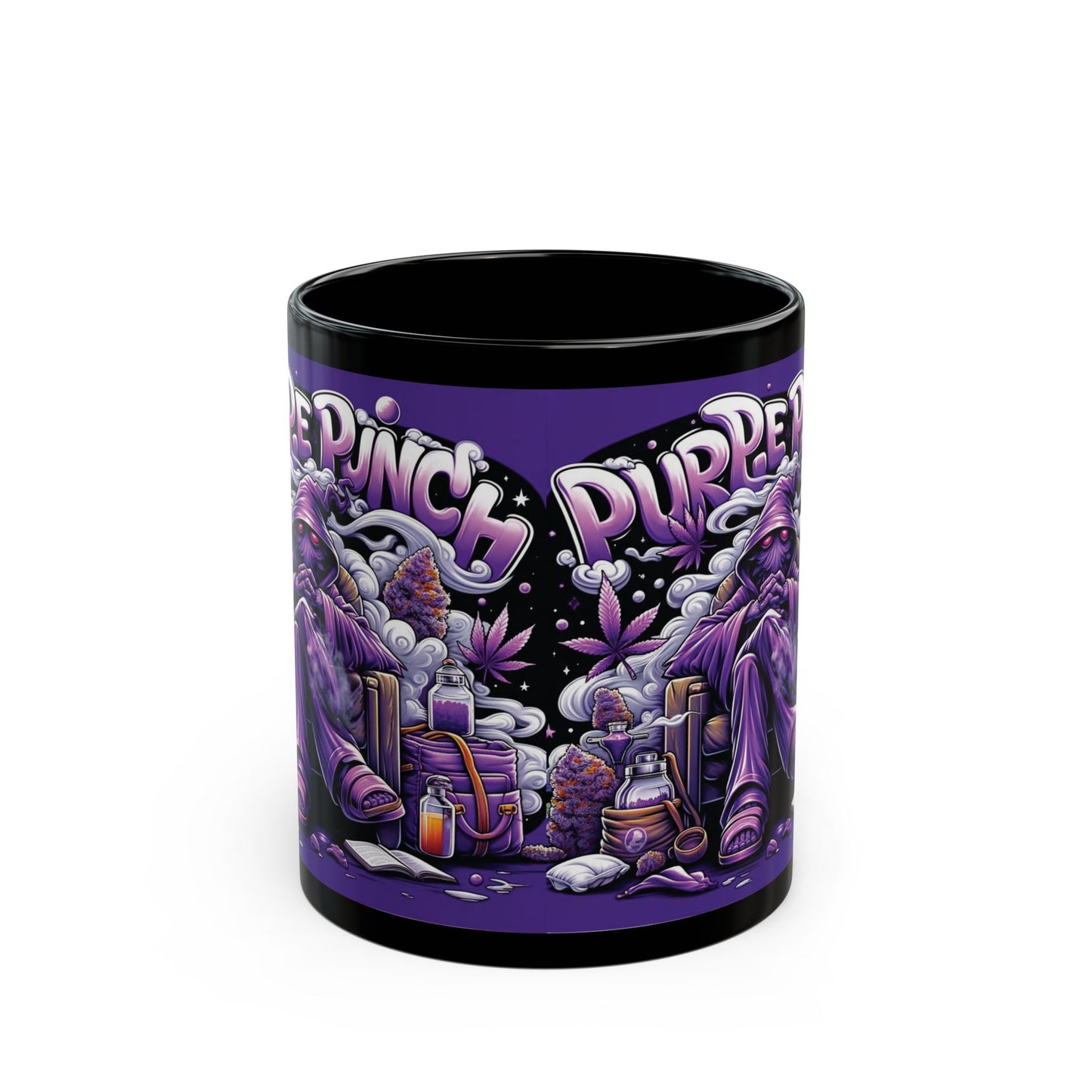 Purple Punch Black Mug (11oz)