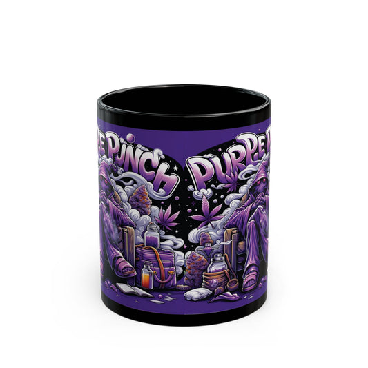 Purple Punch Black Mug (11oz)