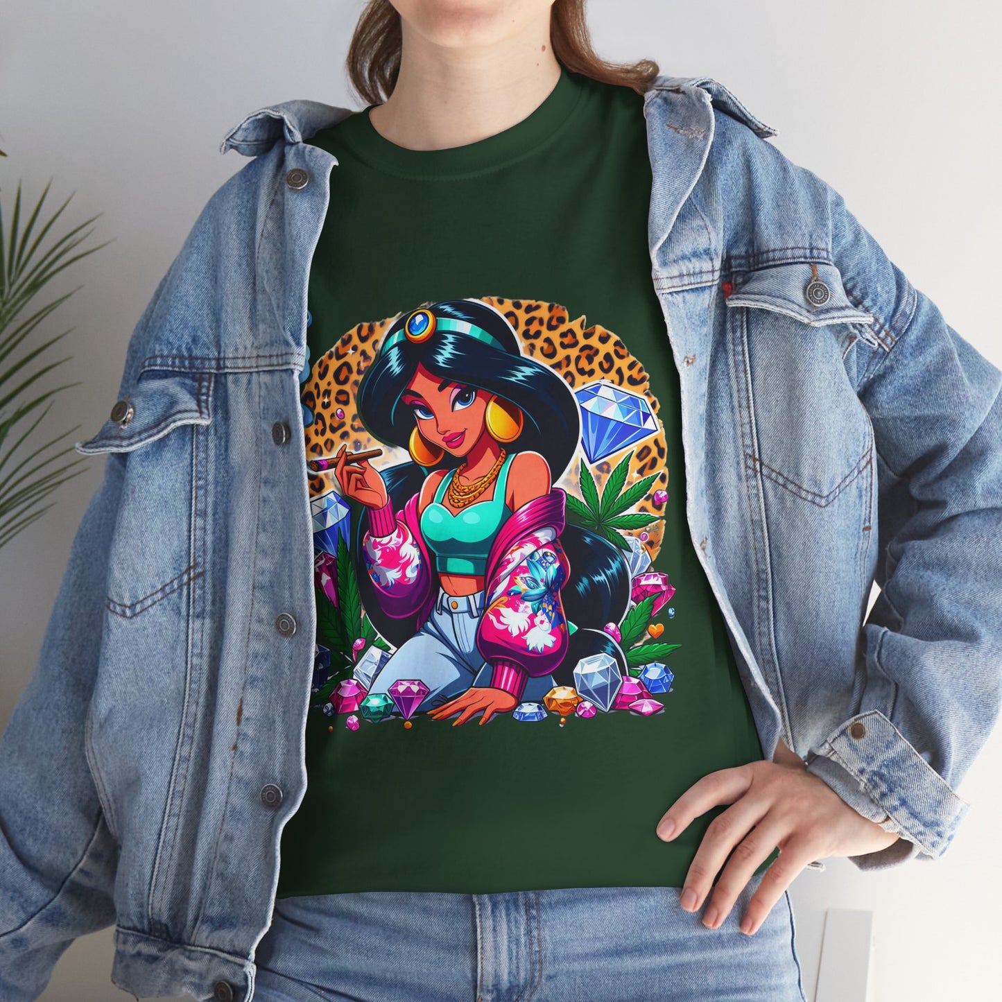 Weed Princess CartoonT-Shirt