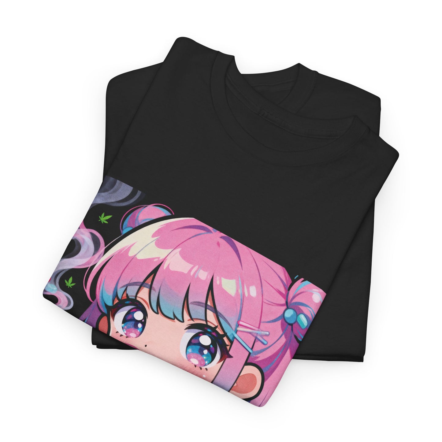 Kawaii Pastel Anime Girl Bong T‑Shirt